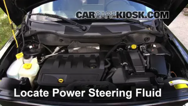 2008 Jeep Patriot Sport 2.4L 4 Cyl. Power Steering Fluid Check Fluid Level